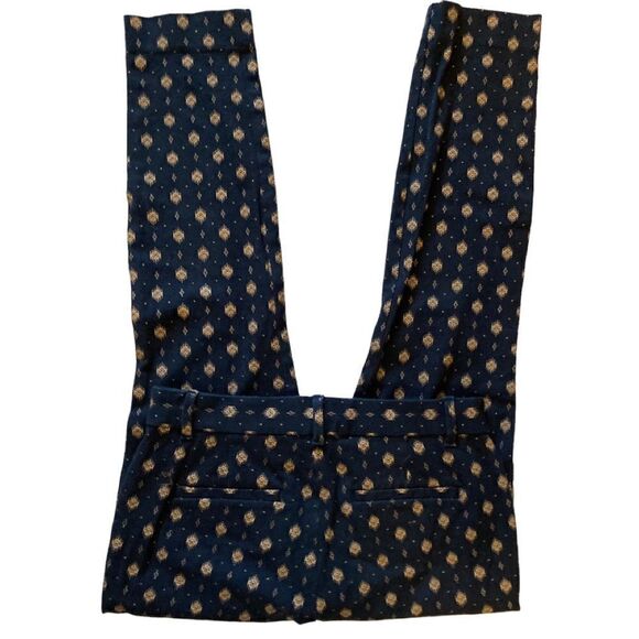 GAP Black & Gold Printed Skinny Jeans | Slim Fit Stretch Ankle Pants Size 2 - Picture 6 of 12
